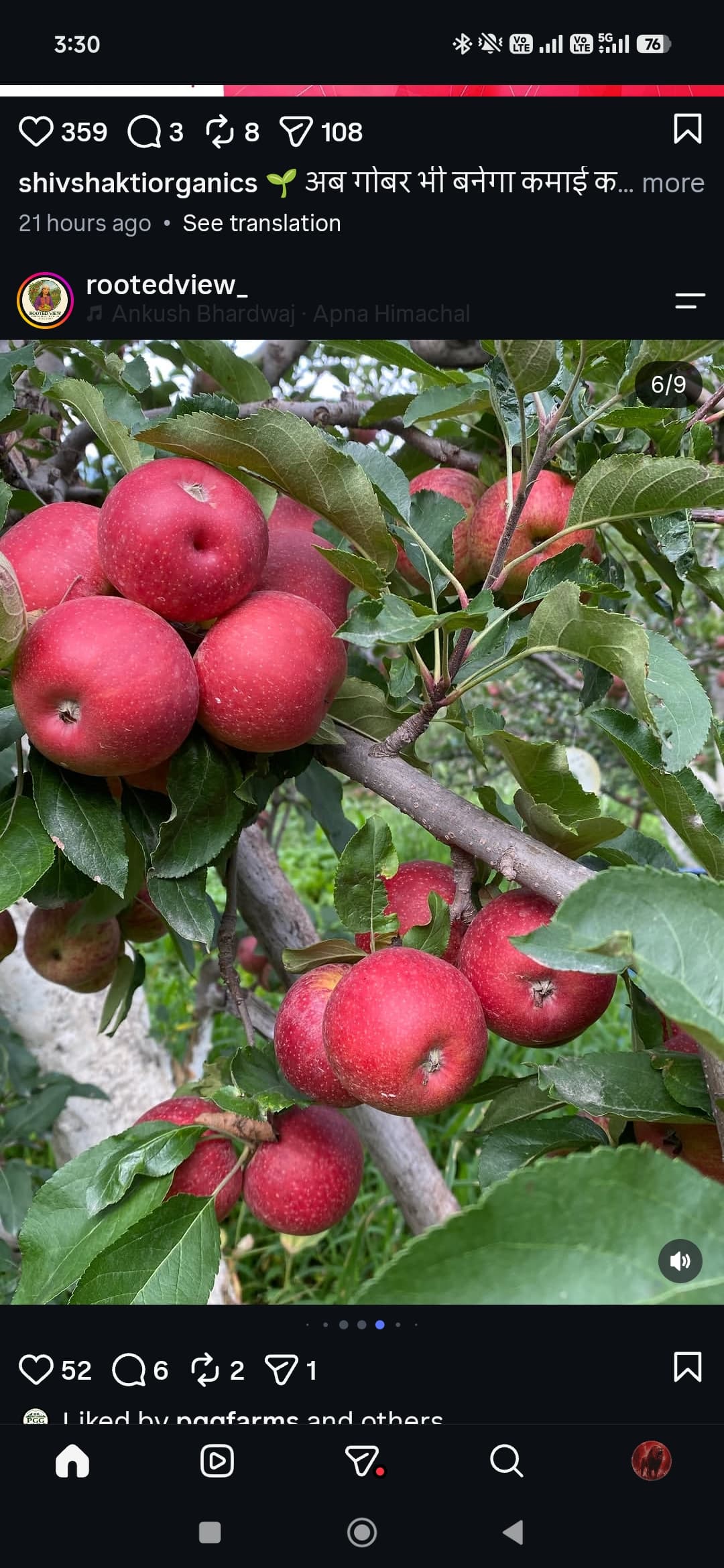Fresh Organic Apple view 2